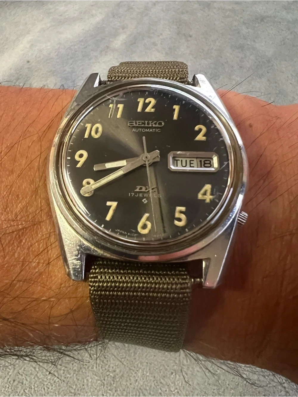 Vintage 1969 Seiko DX 6106-8219 Automatic Watch Bundle